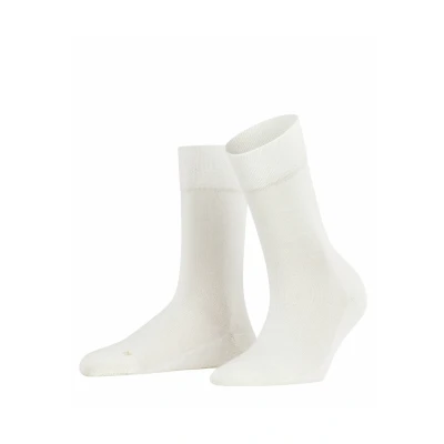 Abbildung von Falke Sensitive London Softtop Suitable FOR Diabetics Socken Off white, Damen, Größe: 39 42, white