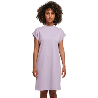 Abbildung von Build Your Brand Damen BY101 Ladies Turtle Extended Shoulder Dress Kleid, Lilac, M