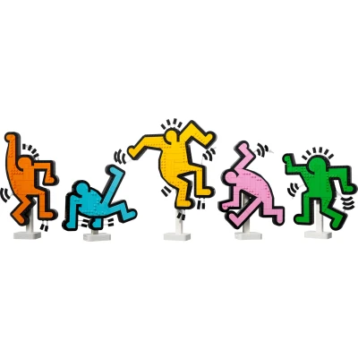 Abbildung von LEGO ART 31216 Keith Haring Tanzende Figuren