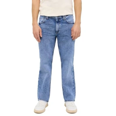 Abbildung von MUSTANG Jeans Herren Stretch Big Sur Regular Fit Jeanshose Hose Denim, (33W / 30L, Denim Blue (5000 202))