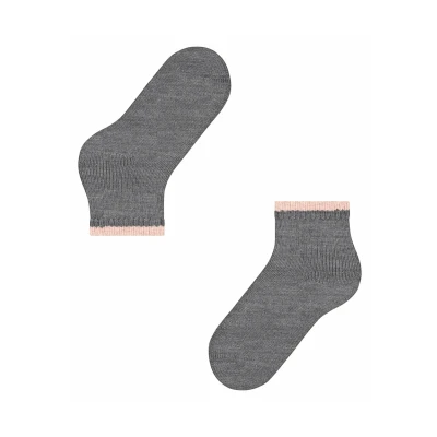 Abbildung von Falke COSY Plush FULL Socken, Damen, Größe: 39 42, Grey mel