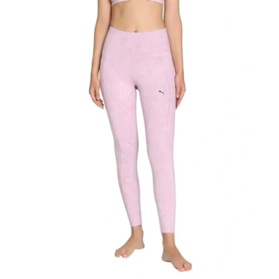 Abbildung von Puma Studio Foundations 7/8 Tights, Damen, Größe: Medium, Grape mist