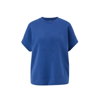 Abbildung von s.Oliver Scubaim Loose FIT Tshirt basic, Damen, Größe: 36, Royalblau