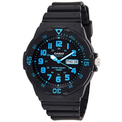 Abbildung von Casio HerrenArmbanduhr Analog Quarz Harz MRW 200H 2BVEF