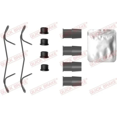 Abbildung von QUICK BRAKE 109 0125 Zubehörsatz, Scheibenbremsbelag TOYOTA: Avensis I Saloon