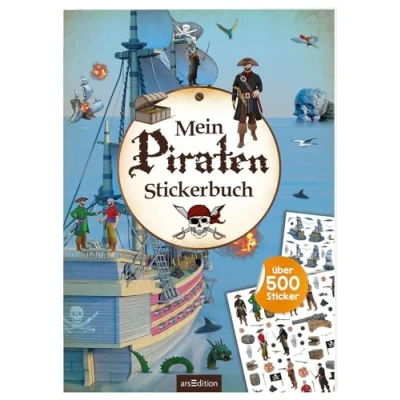 Abbildung von Mein Piraten Stickerbuch: Über 500 Sticker Stickerheft für Kinder ab 4 Jahren