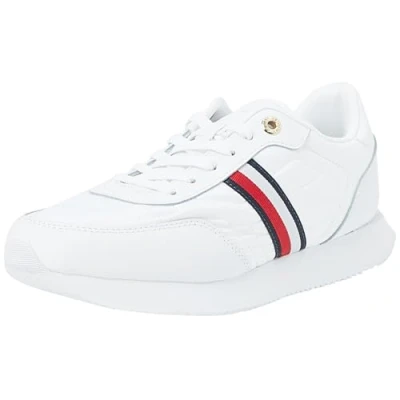 Abbildung von Tommy Hilfiger Sneaker low, Damen, Größe: 41, Blanc Schuhe