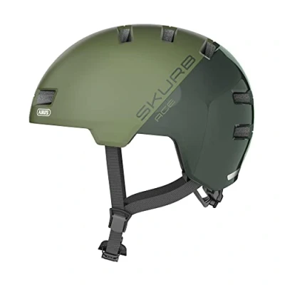 Abbildung von ABUS Unisex Fahrradhelm, Grün (Jade Green), M (55 59 cm)