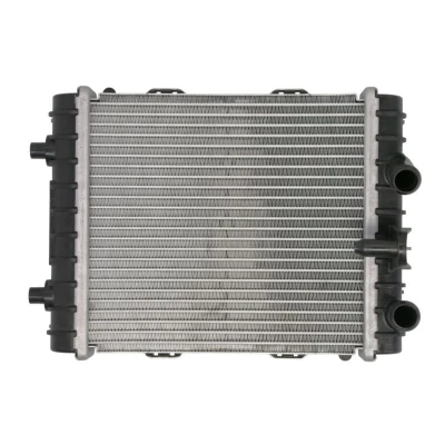 Abbildung von NRF 550329 Kühler, Motorkühlung Aluminium 185mm 196mm 26mm Kühlrippen gelötet