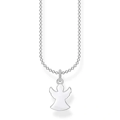 Abbildung von Thomas Sabo Damen Halskette Engel silber 925 Sterlingsilber, 38 45 cm Länge
