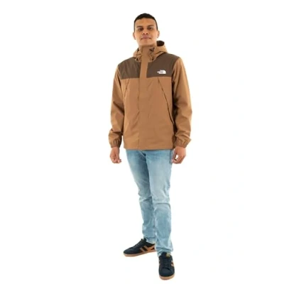 Abbildung von The North Face Antora Regenjacke / wasserabweisende Jacke, Herren, Größe: XL, Latte/smokey brown