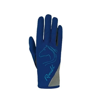 Abbildung von Roeckl Sports Reithandschuh Tryon, Kids Sommer Handschuh, Marine 3