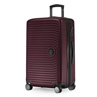 Abbildung von HAUPTSTADTKOFFER Mitte Mittelgroßer Hartschalenkoffer, TSA, 4 Rollen, Check In Gepäck mit 8 cm Volumenerweiterung, 68 cm, 88 L, Burgund