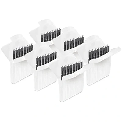 Abbildung von JB White 48 Cerumenfilter Mini R WaxGuard kompatibel mit Signia Silk Im Ohr Hörgeräten, Ex Hörer Receiver und miniReceiver 2.0 Ersatz Hörgerätefilter WaxGuards, schwarz