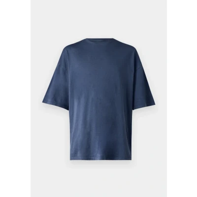 Abbildung von Jack &amp; Jones Jjecharge Faded Oneck TEE Tshirt basic, Herren, Größe: XS, Mood indigo