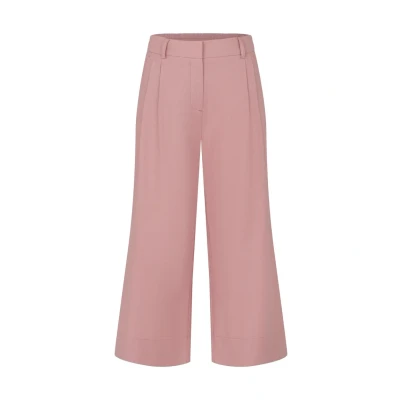 Abbildung von bugatti MIT Kordelzug Stoffhose, Damen, Größe: 34, Rose