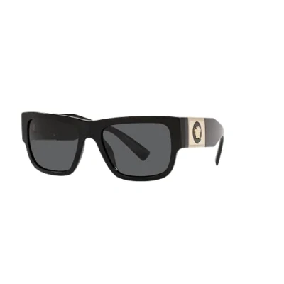 Abbildung von Versace Unisex Sonnenbrille, Größe: 56, Black
