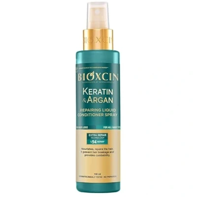 Abbildung von Bioxcin Keratin &amp; Argan Leave In Conditioner Spray 150ml Für Tiefenwirksame Reparatur Glanz Anti Frizz Spliss Alle Haartypen