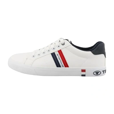 Abbildung von Tom Tailor Herren 9580180002 Sneaker, White, 44 EU