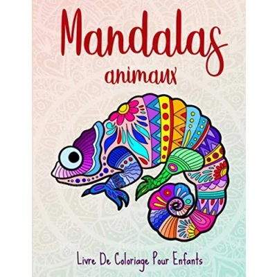 Abbildung von mandalas animaux: 50 animaux pour les enfants de 10 ans et plus