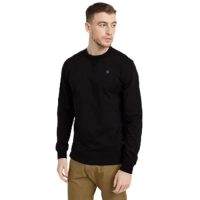 Abbildung von G STAR Nifous Langarmshirt, Herren, Größe: XL, Dk black