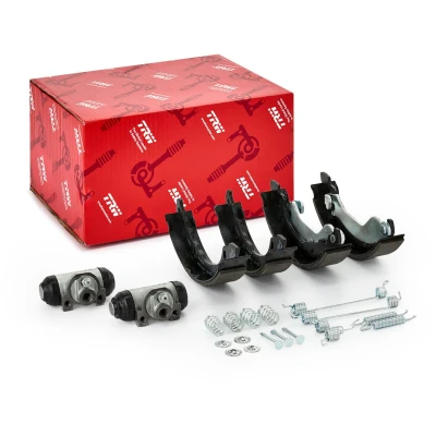 Abbildung von TRW Brake Kit BK1768 Bremsbacken 180 32 AP LOCKHEED mit Radbremszylinder FIAT: Panda II Hatchback