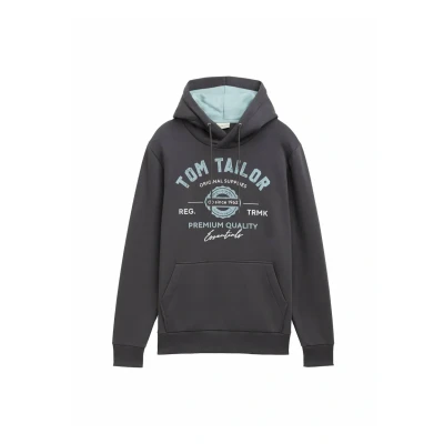 Abbildung von TOM Tailor Sweatshirt, Herren, Größe: Small, Tarmac grey