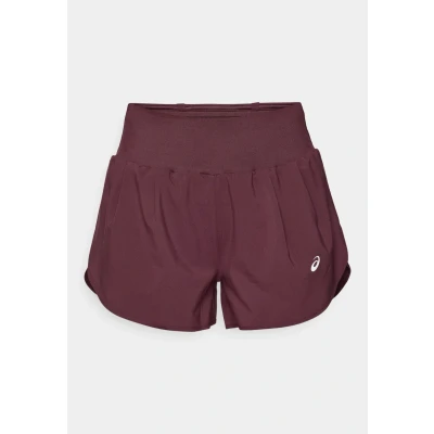 Abbildung von Asics ROAD Short Kurze Sporthose, Damen, Größe: Large, Dark currant