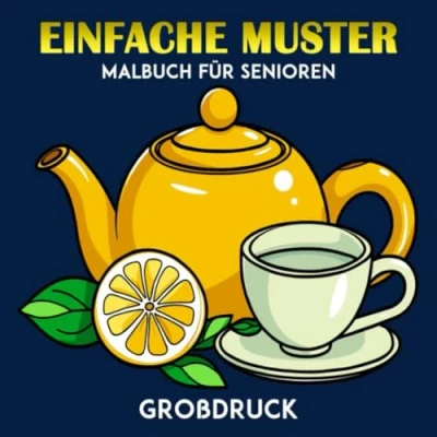 Abbildung von einfache Muster Großdruck Malbuch für Senioren: Große und Designs Erwachsene Senioren zum Stressabbau Einzigartige Malvorlagen mit ... anderen Format: 8.5 x Zoll