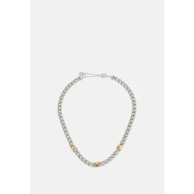 Abbildung von Tommy Hilfiger Gianna Halskette silvercoloured/goldcoloured, Damen, Größe: One Size, Silver coloured/gold coloured