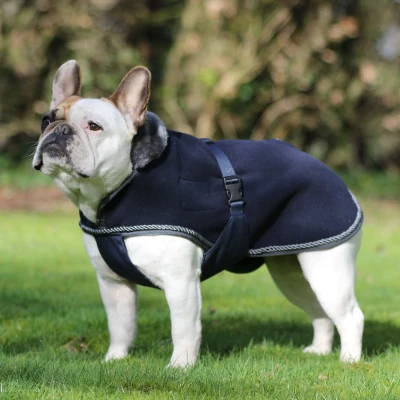 Abbildung von Bucas Hundedecke Show Line Marine/Grau
