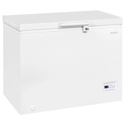 Abbildung von exquisit Gefriertruhe »GT200 HE 041C«, 84,5 cm hoch, 102,6 breit, EEK C, 198 L Nutzinhalt, Schnellgefrieren