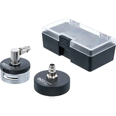 Abbildung von BGS 66517 Adapter Satz für Druckluft Bremsenentlüfter Tesla Modelle 3, Y, S, X 2 tlg.