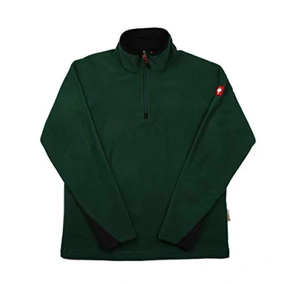 Abbildung von Engelbert Strauss Herren Fleecepullover Troyer dryplexx Micro, Farbe:grün, Größe:S
