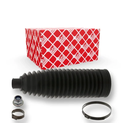 Abbildung von FEBI BILSTEIN 45096 Faltenbalgsatz, Lenkung Thermoplast Vorderachse links, rechts mit Schellen OPEL: Insignia A Sports Tourer