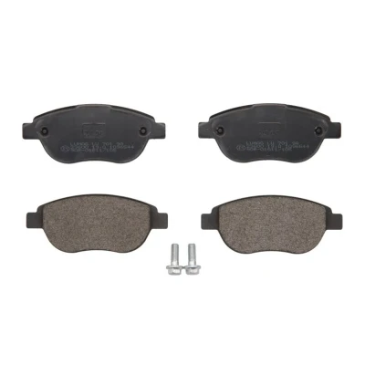Abbildung von BRECK 23600 00 701 Bremsbelagsatz mit Bremssattelschrauben PEUGEOT: Partner II Tepee, 206 Hatchback, 207 CITROËN: C4 I Hatchback