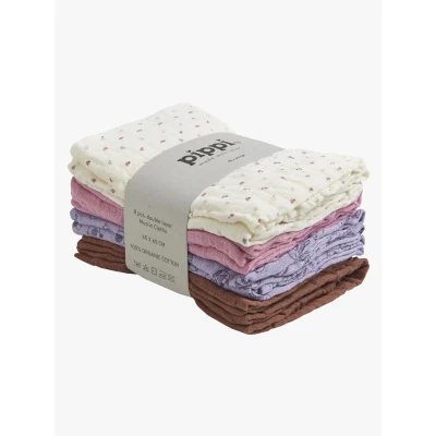 Abbildung von Pippi Musselindecke 8er Pack, Wisteria