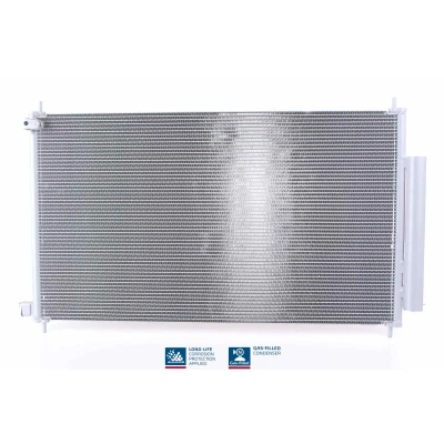 Abbildung von NISSENS 940354 Klimakondensator mit Trockner Aluminium 706 R 134a
