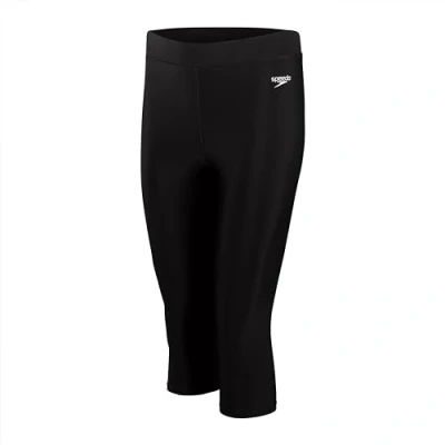 Abbildung von Speedo Damen 3/4 Swim Schwimmhose, Schwarz, 42 EU