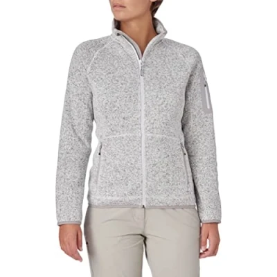 Abbildung von McKINLEY Damen Skeena fleecejakke Fleecejacke, Melange/White, 40 EU