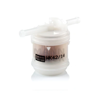 Abbildung von MANN FILTER WK 42/14 Kraftstofffilter Leitungsfilter 8 MAZDA: 323 III Hatchback, E Series Minibus, 121 I Hatchback