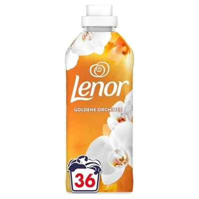 Abbildung von Lenor Weichspüler 36 Waschladungen, Goldene Orchidee, 24 Stunden Wohlfühlfrische, Mit Einer Note Ätherischer Öle