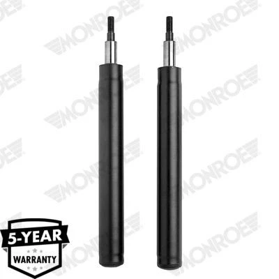 Abbildung von MONROE MR253 Stoßdämpfer Öldruck Zweirohr Federbeineinsatz oben Stift OPEL: Kadett E Convertible, Saloon, DAEWOO: Cielo Saloon