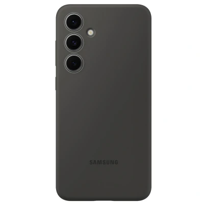 Abbildung von Samsung Silikon Back Cover Schwarz Galaxy S24 FE