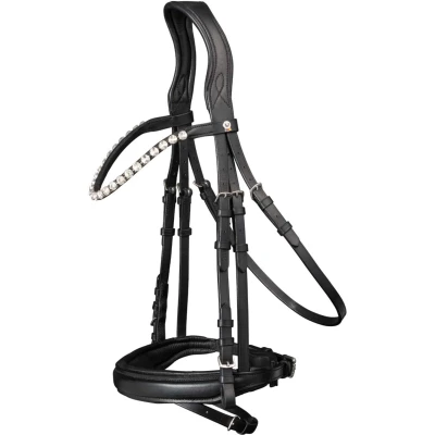 Abbildung von Waldhausen Trense X Line Beauty Englisch Komb. Schwarz Pony