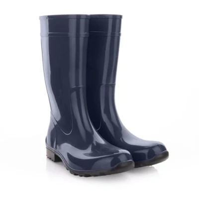 Abbildung von LEMIGO Damen Gummistiefel hohe Regenstiefel Ilse (40, dunkelblau)