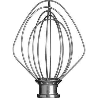 Abbildung von KitchenAid Schneebesen Für Mittelgrosse Küchenmaschinen Mit Kippbarem Motorkopf 5k452ww Stainless Steel