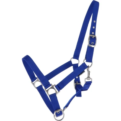 Abbildung von Harry&#039;s Horse Halfter 3x verstellbar Blau Vollblut