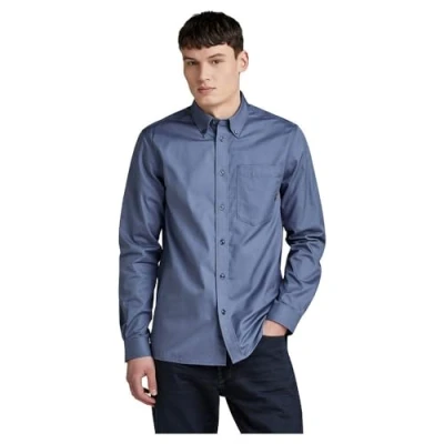 Abbildung von G Star ONE Pocket Regular Hemd, Herren, Größe: XL, Vintage indigo