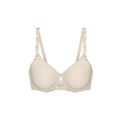 Abbildung von Triumph WILD Azalea Florale Bügel BH, Damen, Größe: 80E, Naturel